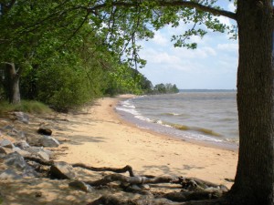 Quiet beach vacation 