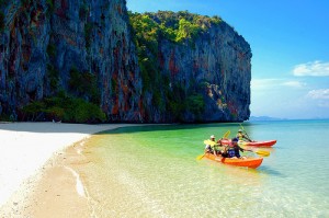 Quiet beach vacation 