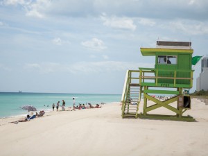 Quiet beach vacation 