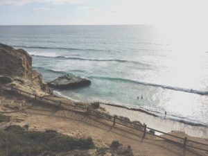 flat rock beach california